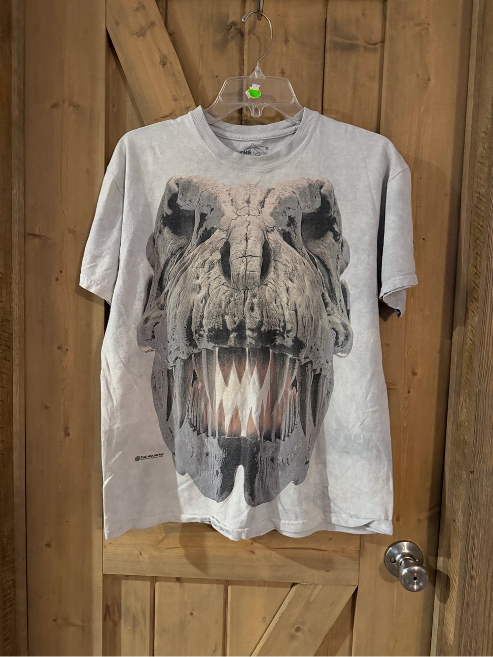 The Mountain Mens Dinosaur
Skull Gray Tie Dye 2017 Head T-Shirt Size M GRAPHIC